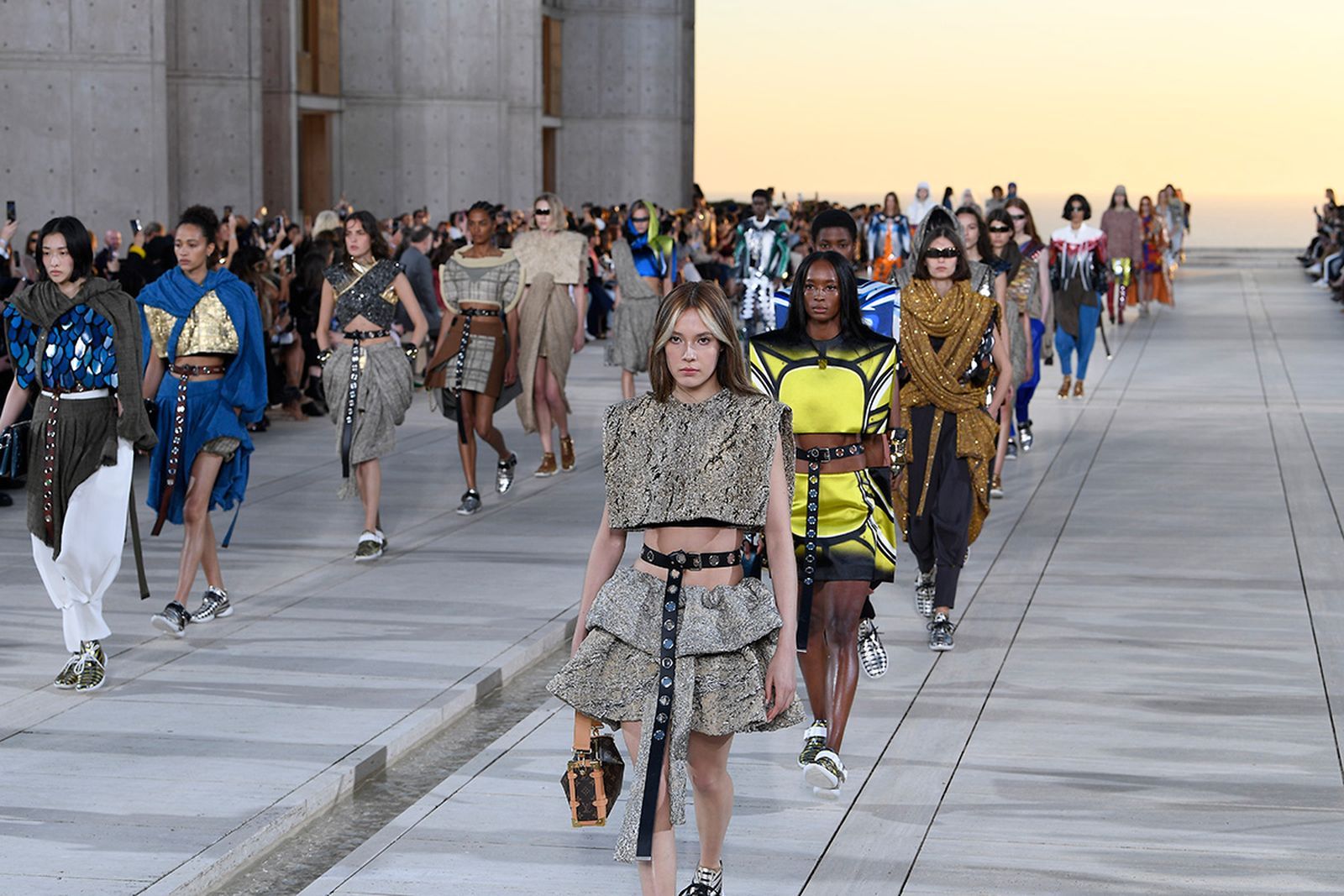 Louis vuitton cruise 2023 the unified universe of sci-fi movies