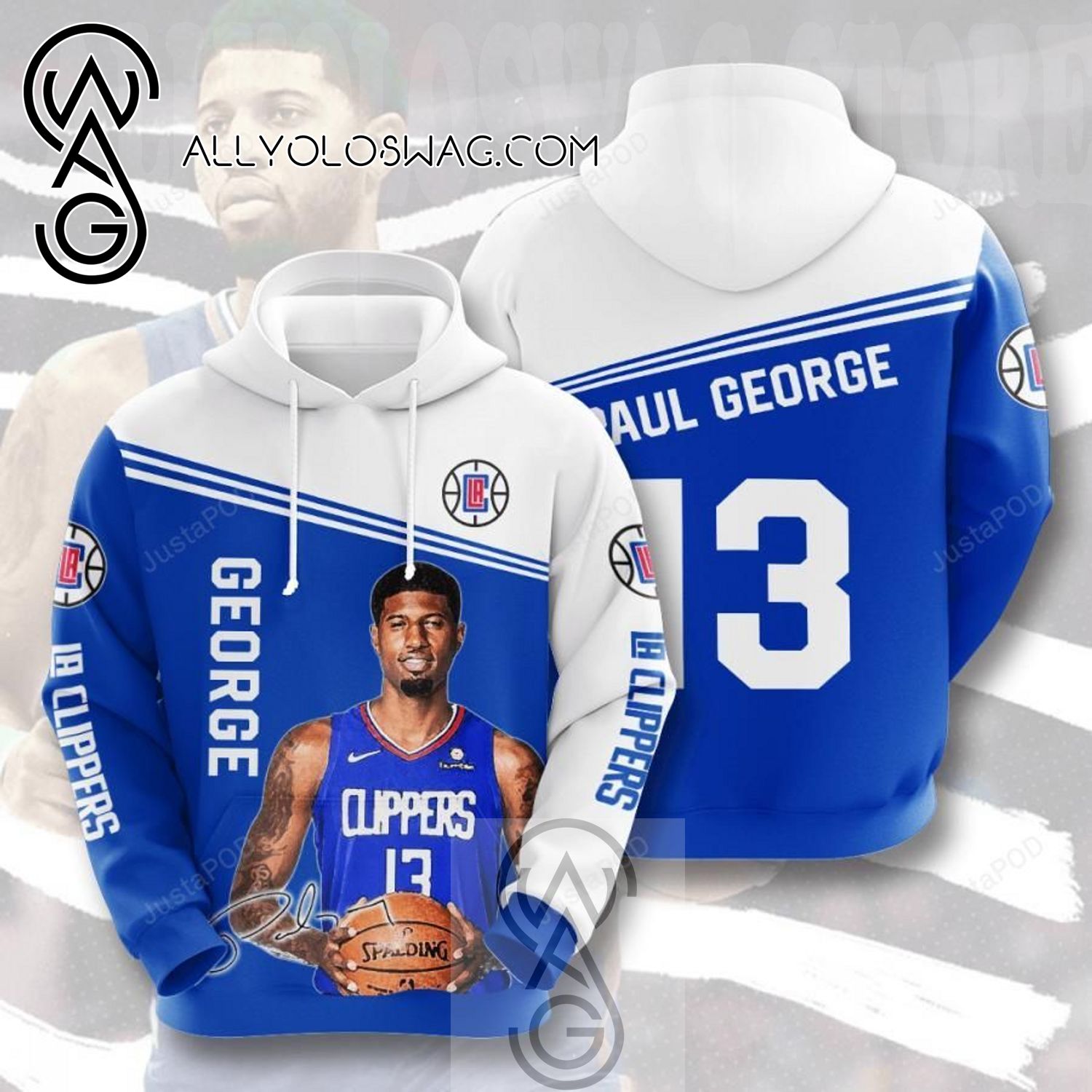 NBA Los Angeles Clippers 3D Full Printing Shirt Style 07