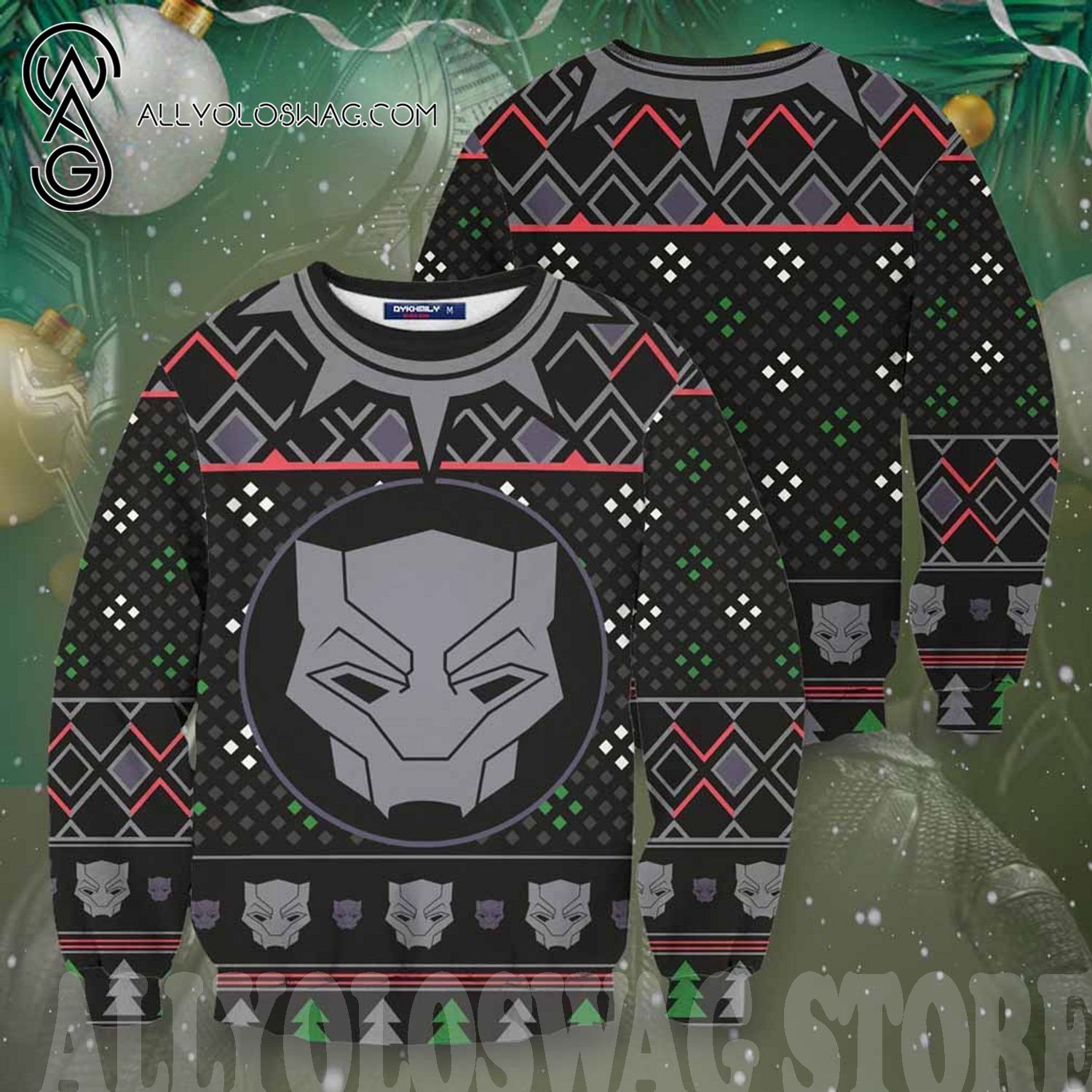 [Top-selling] A Wakandan Wool Sweater Marvel Wakanda Christmas 3D Knitted Sweater
