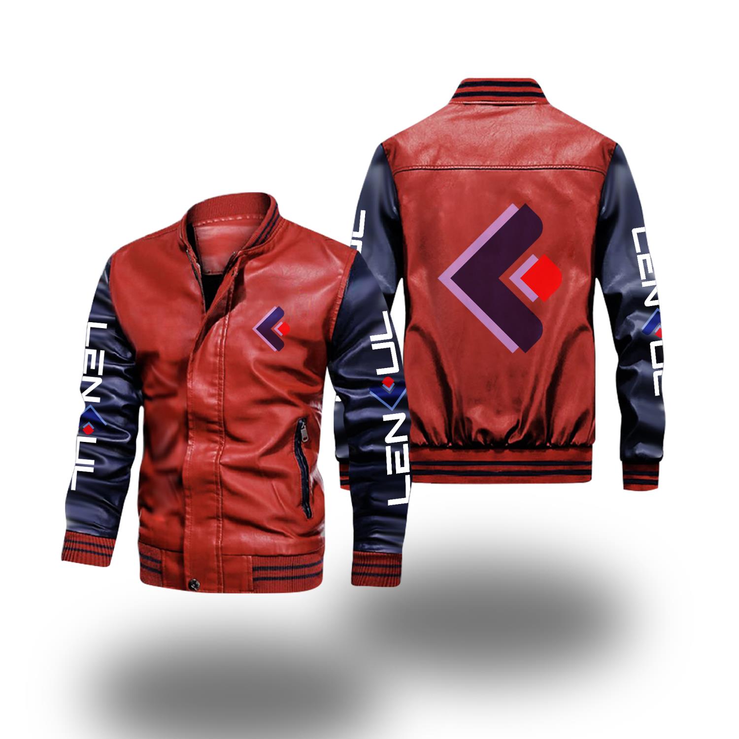 Leather Bomber Jacket