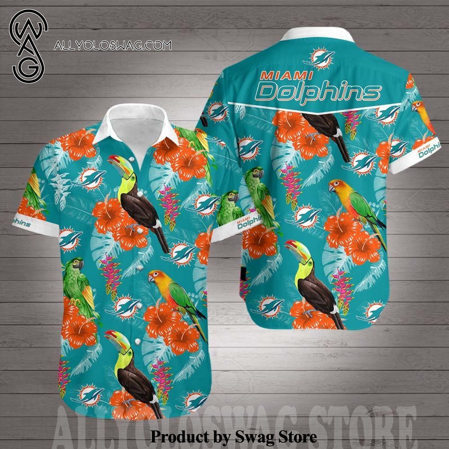 Miami Dolphins For Summer Hawaiian Shirt