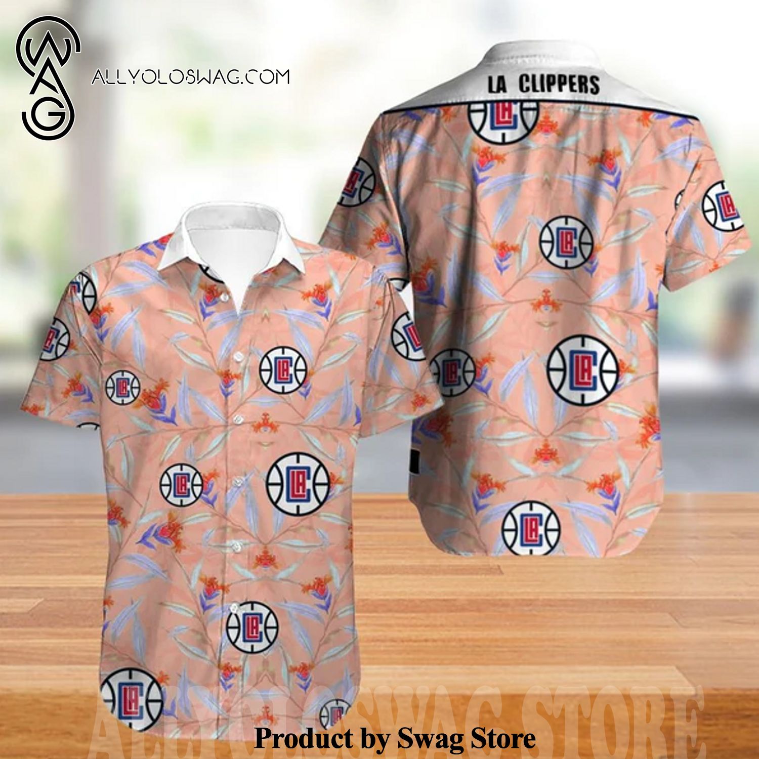 Vintage Los Angeles Clippers Gift Idea Hawaiian Shirt