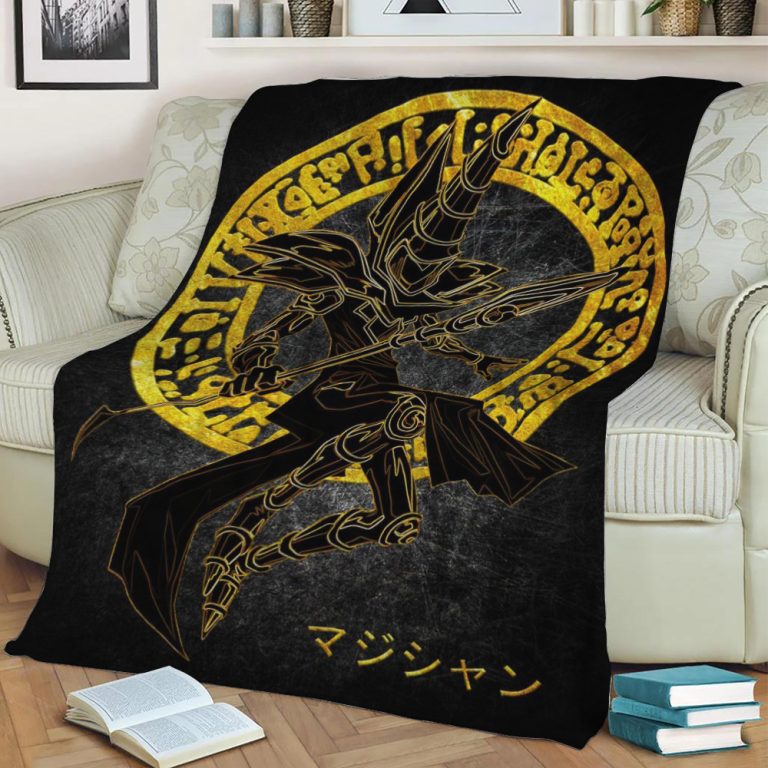 Dark Magician Yu-Gi-Oh Fleece Throw Blanket