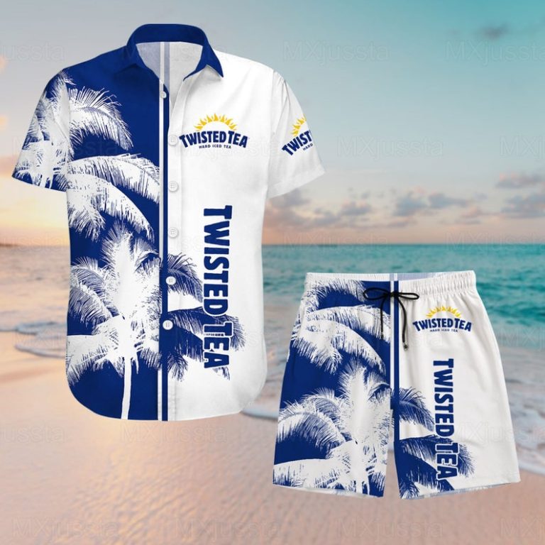 Twisted Tea Palm Tree Hawaiian Shirt