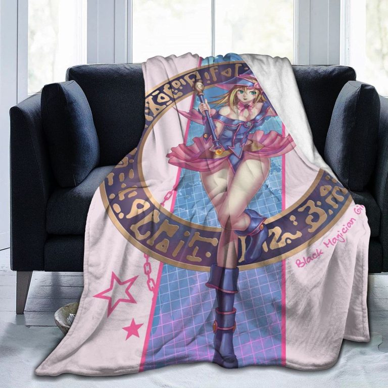 dark magician girl blanket