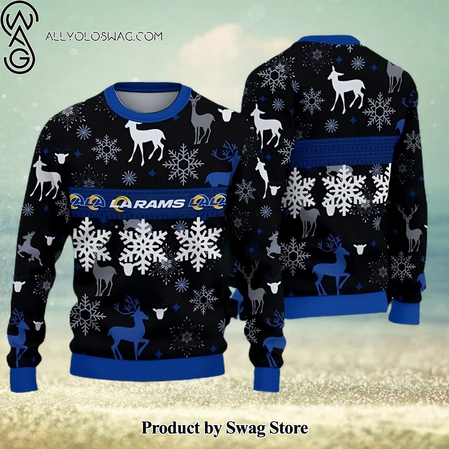 Los Angeles Dodgers Teams Pine Tree Patterns Pattern Knitted Sweater For  Christmas - Freedomdesign