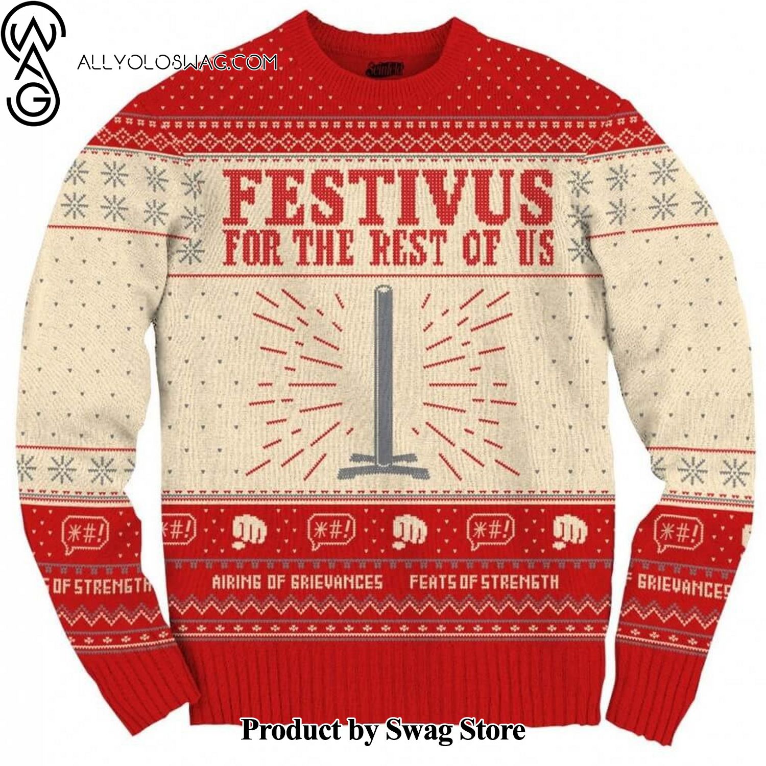 [Top-selling] Seinfeld Festivus For The Rest Of Us Pole Sweater