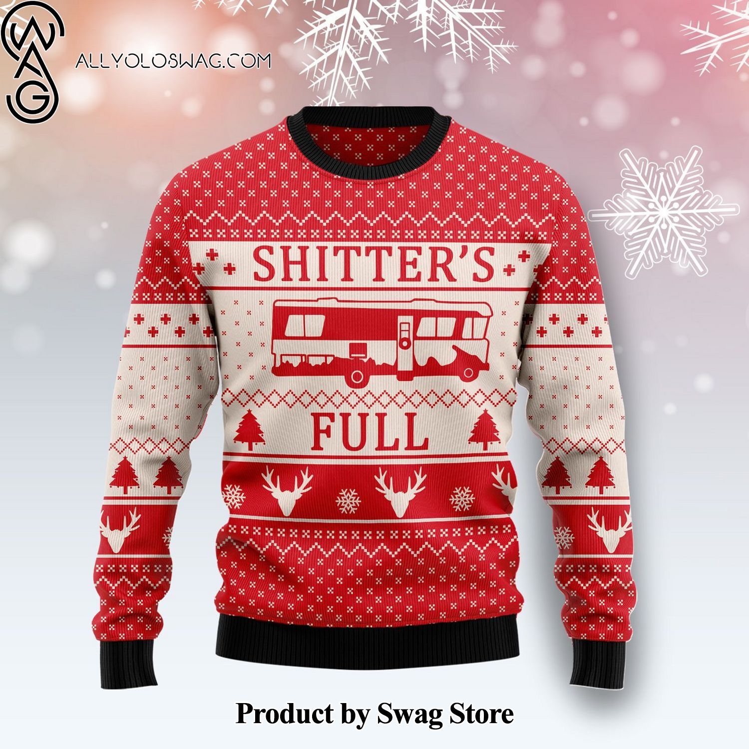 [Top-selling] Shitter‘s Full Woolen Christmas Sweater