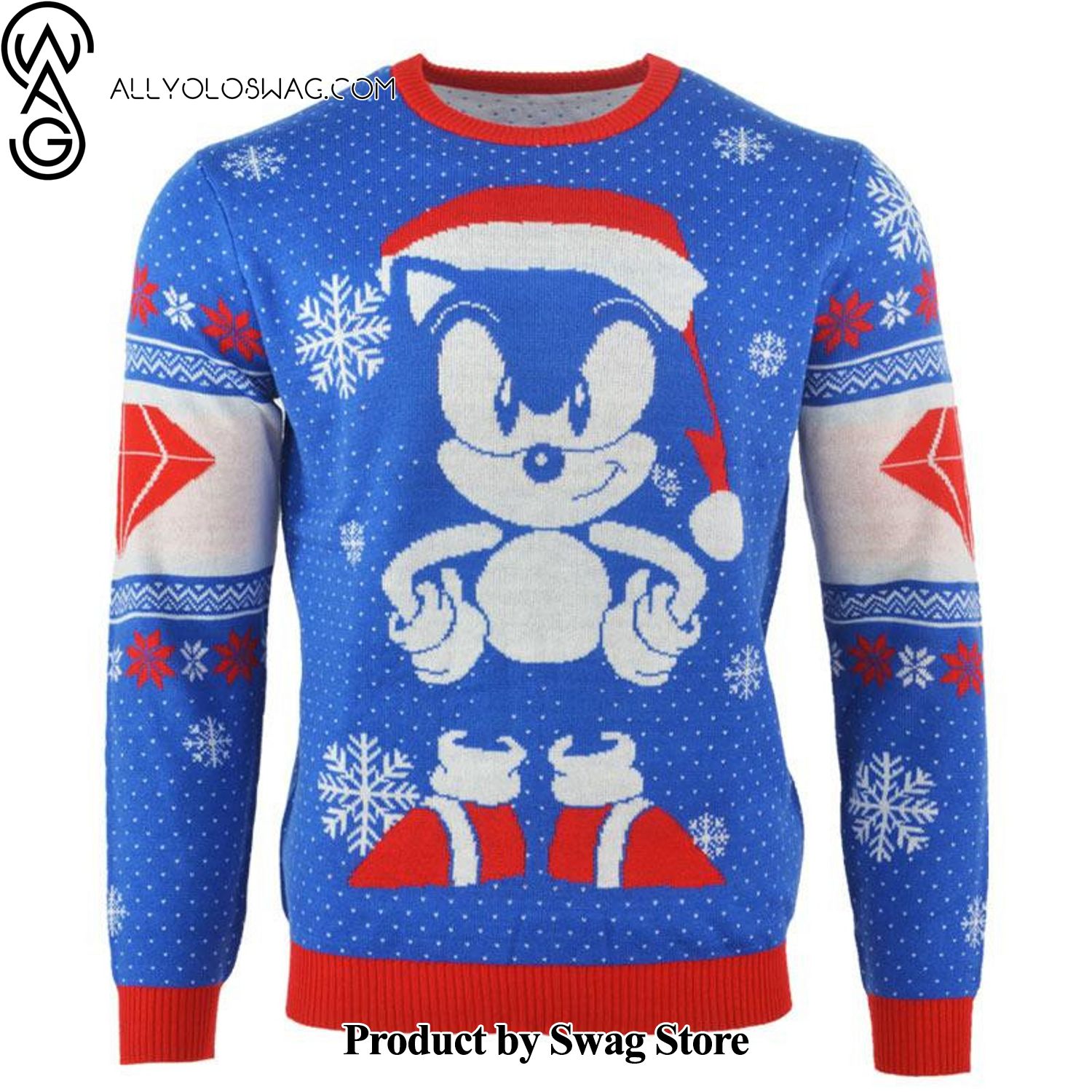 [Top-selling] Sonic The Hedgehog Sonic Gem Sweater