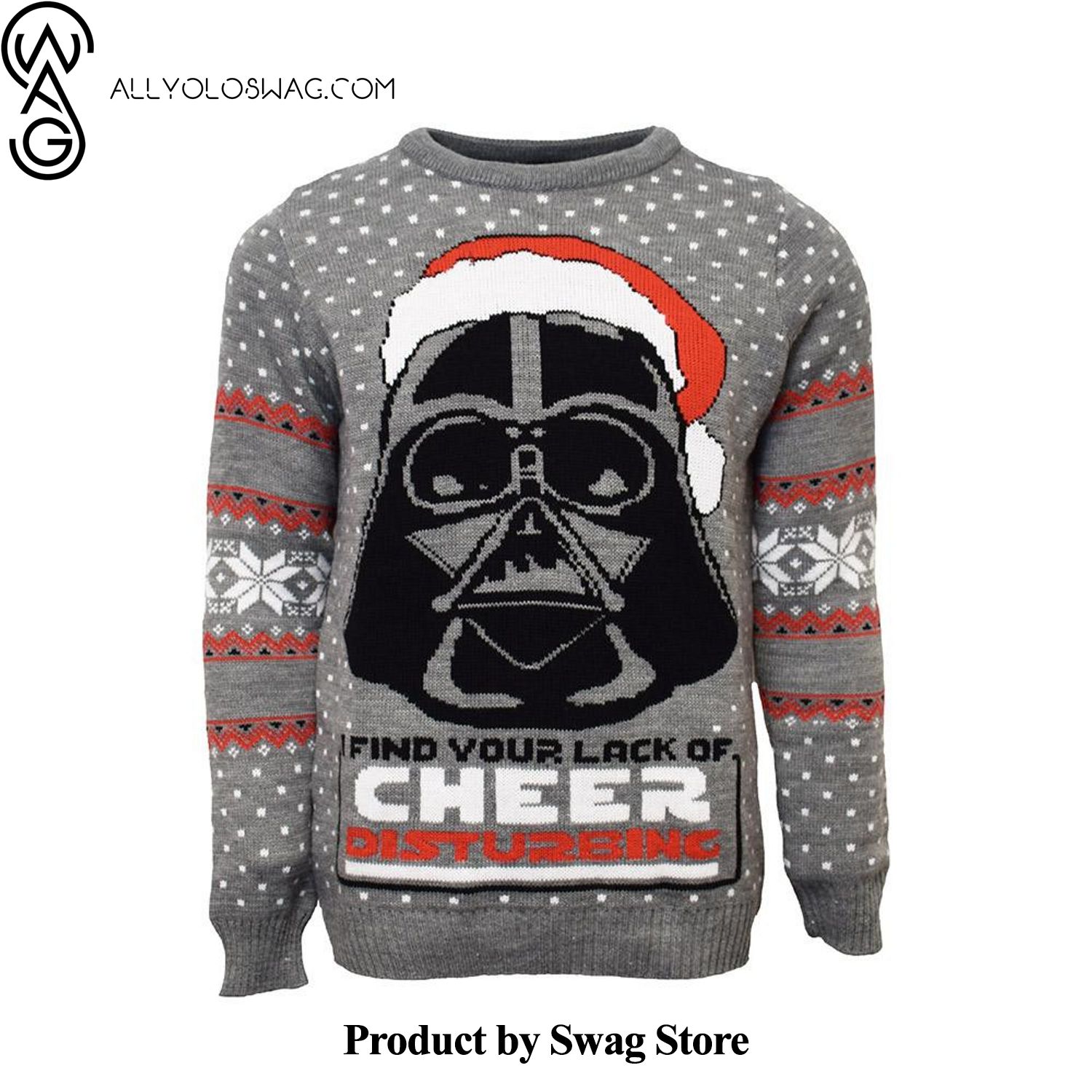 [Top-selling] Star Wars Darth Vader Woolen Christmas Sweater