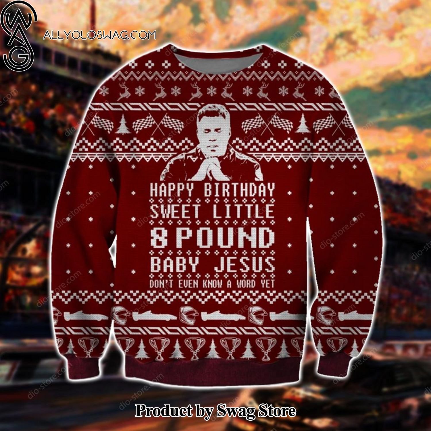 [Top-selling] Talladega Nights Sweater