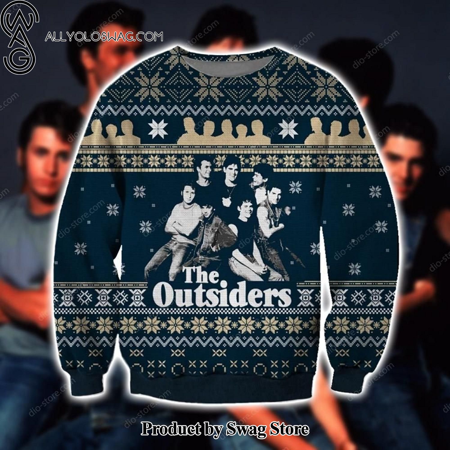 [Top-selling] The Outsiders 3d Print Sweater