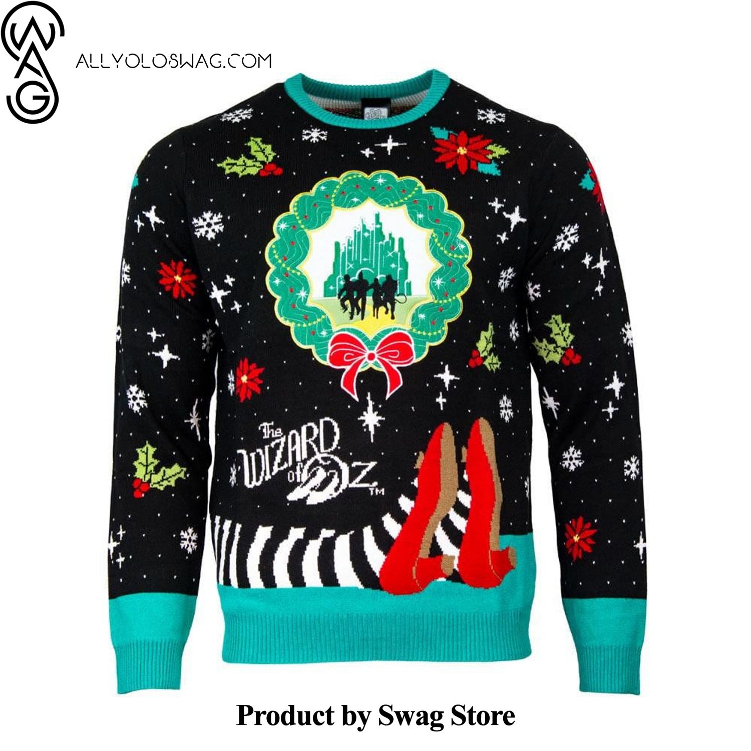 [Top-selling] The Wizard of Oz Woolen Christmas Sweater