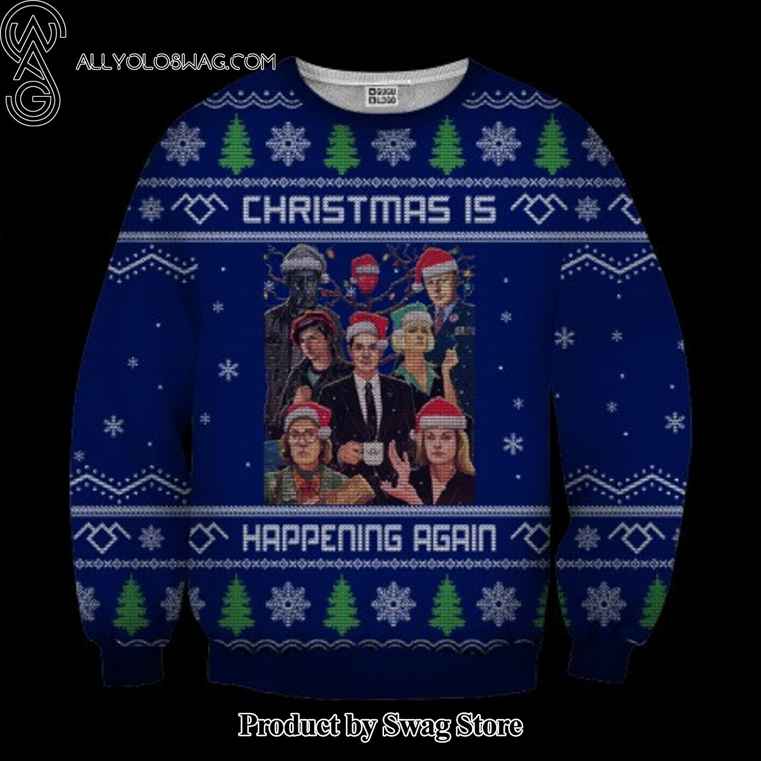 [Top-selling] Twin Peaks Christmas Is Happening Again Sweater