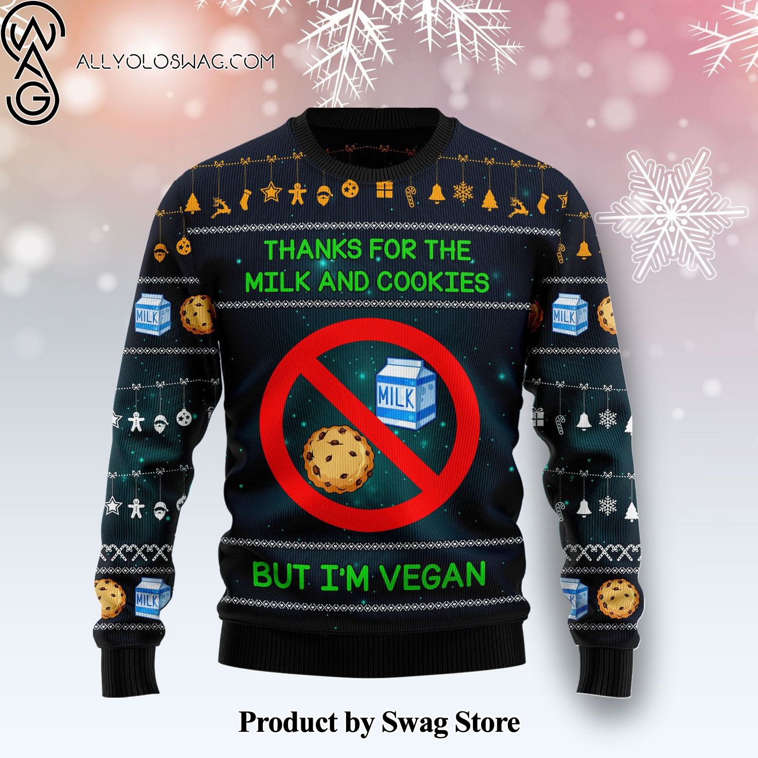 [Top-selling] Vegan Thanks Sweater