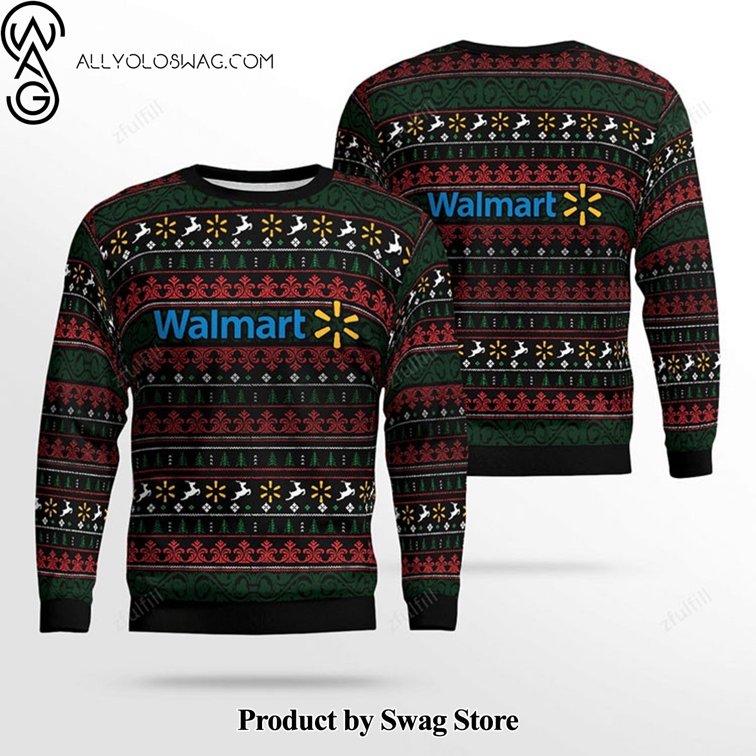 [Top-selling] Walmart Wool Holiday Sweater
