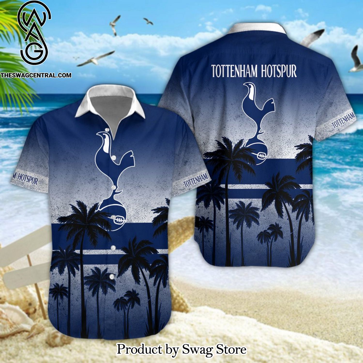 Tottenham Hotspur Football Club Best Outfit 3D Hawaiian Shirt