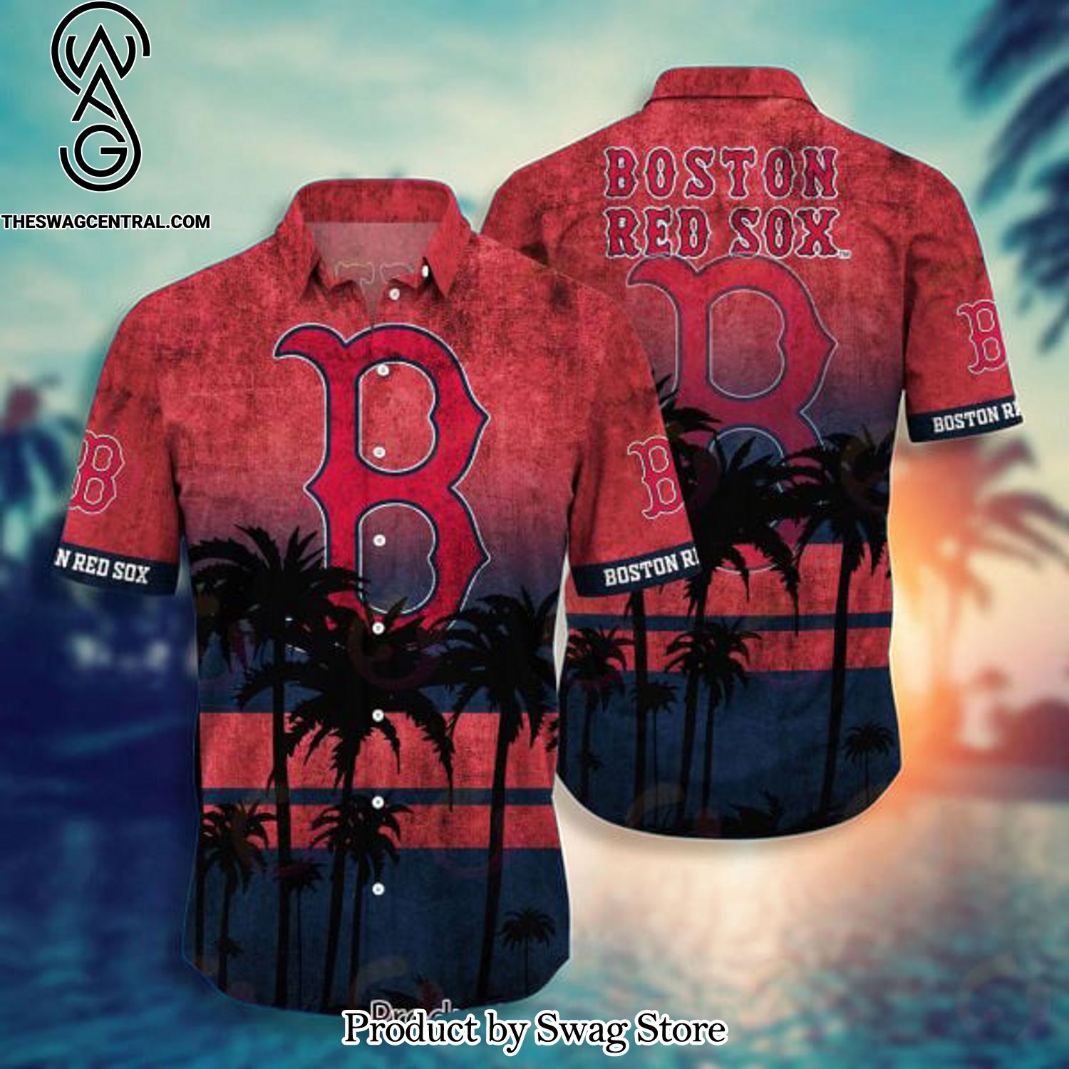 Boston Red Sox MLB New Outfit Full Printed Hawaii Shirt