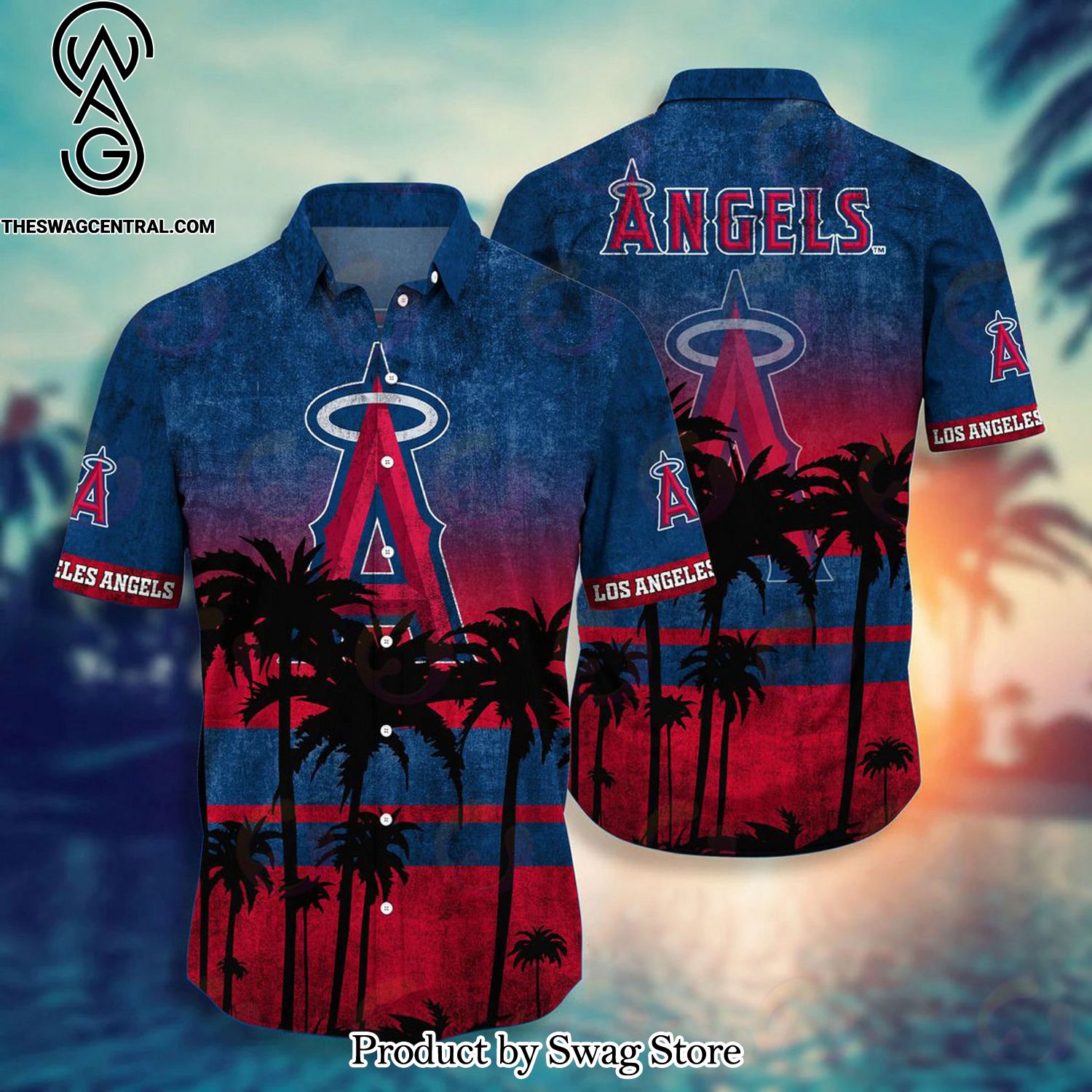Los Angeles Angels MLB Cool Style Hawaii Shirt