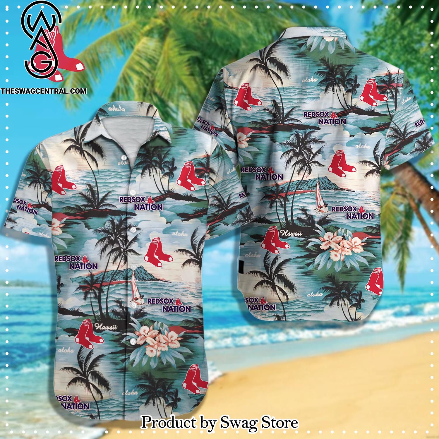 Boston Red Sox Best Outfit Hawaiian Shirt