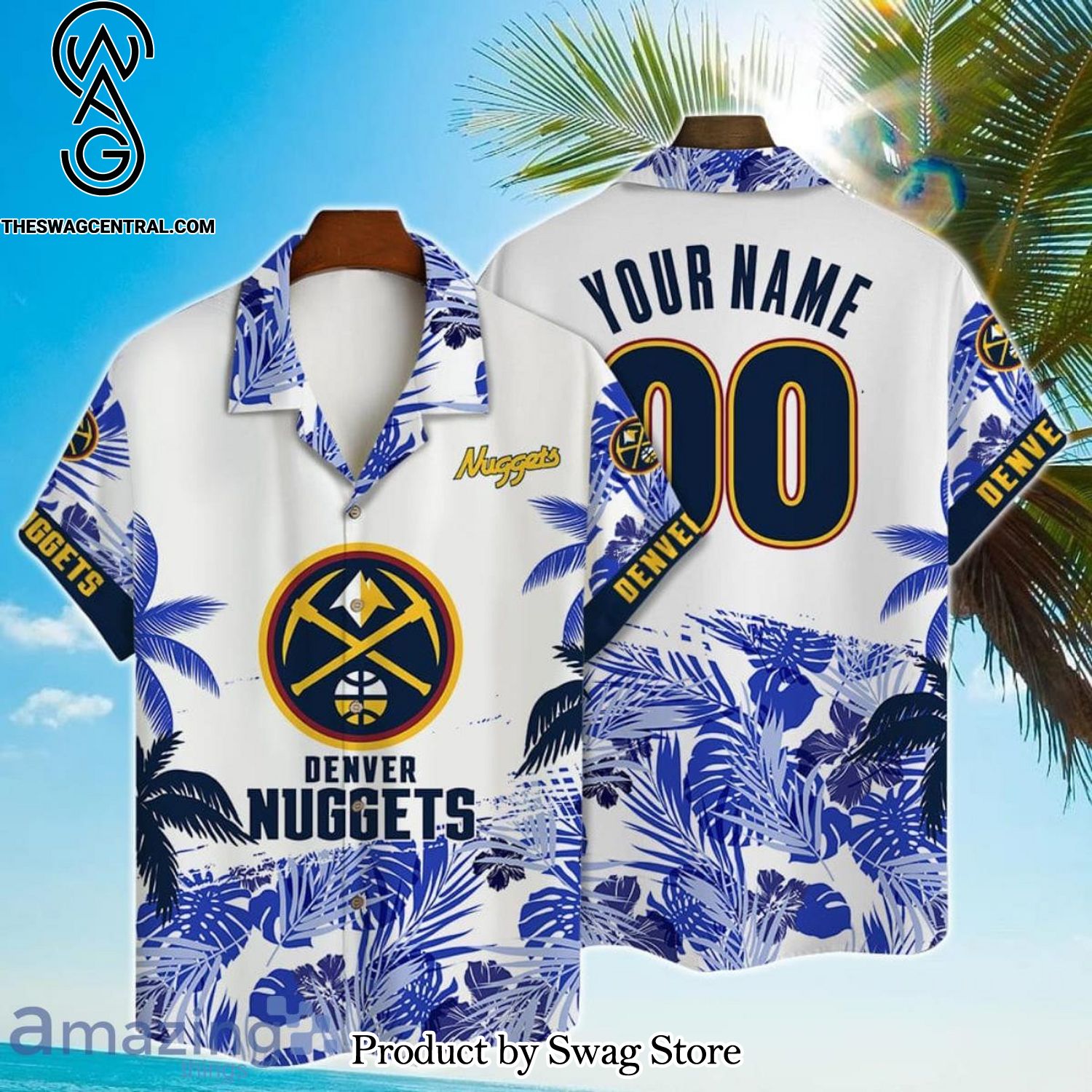 Denver Nuggets NBA Champions 3D Full Print Hawaiian Shirt