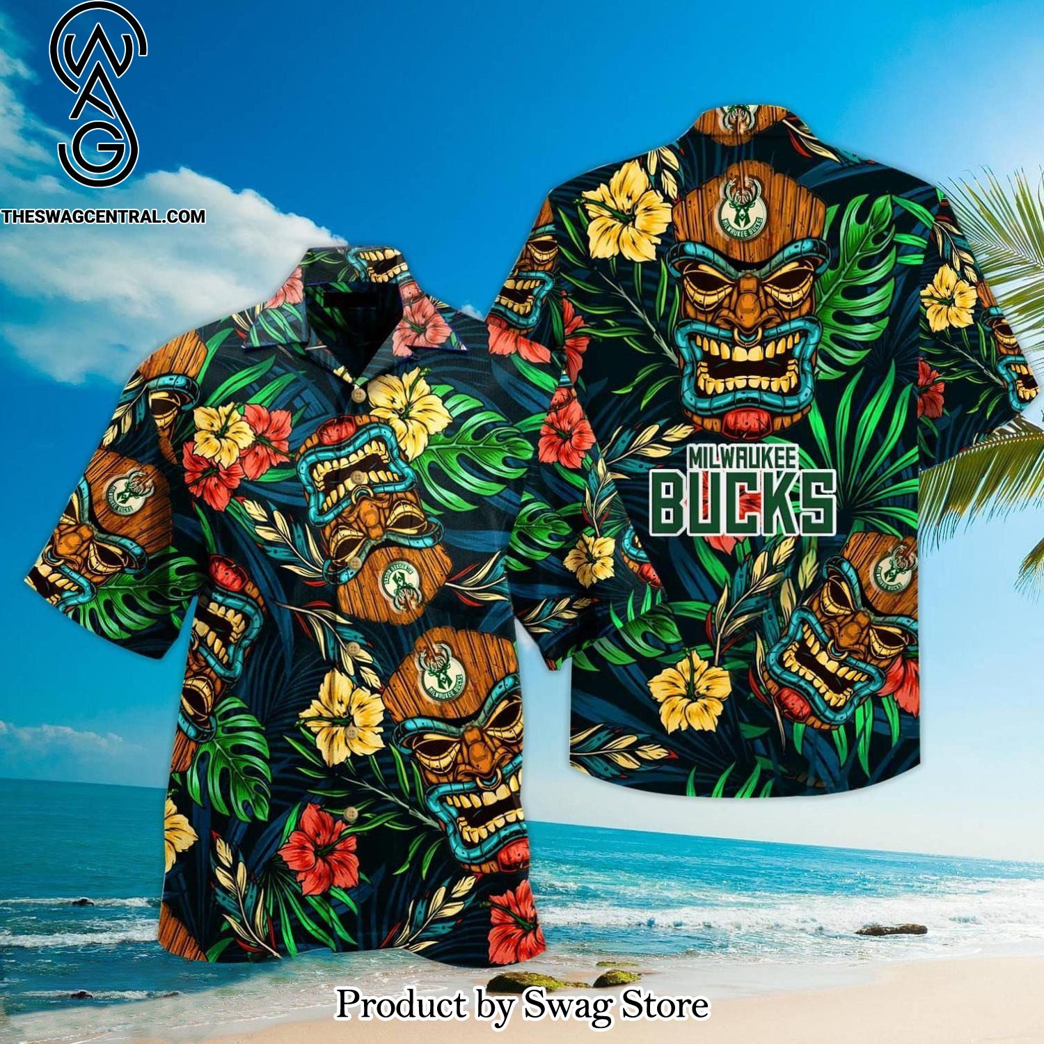 Milwaukee Bucks For Fan All Over Printed Hawaiian Shirt