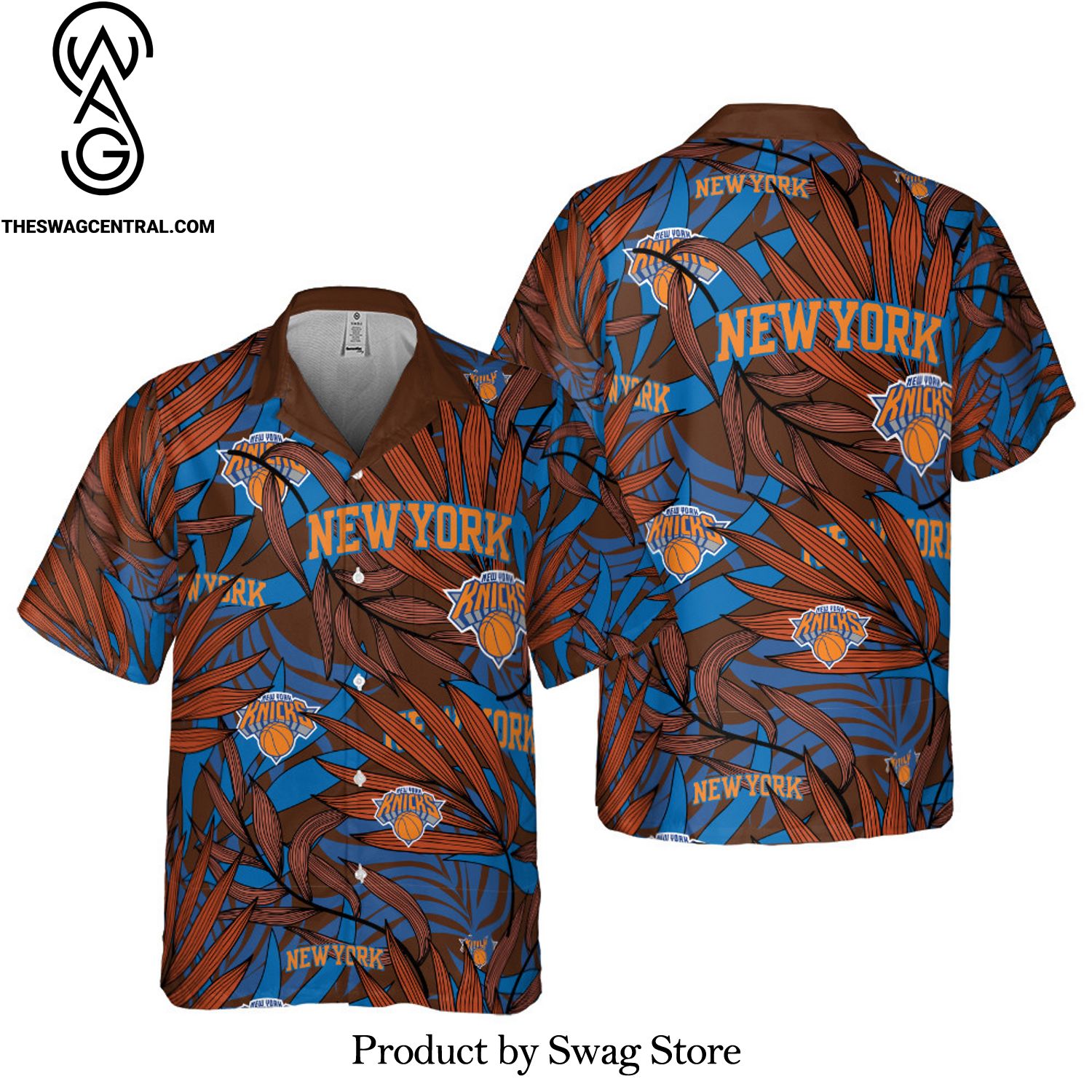 New York Knicks All Over Printed Unisex Hawaiian Shirt
