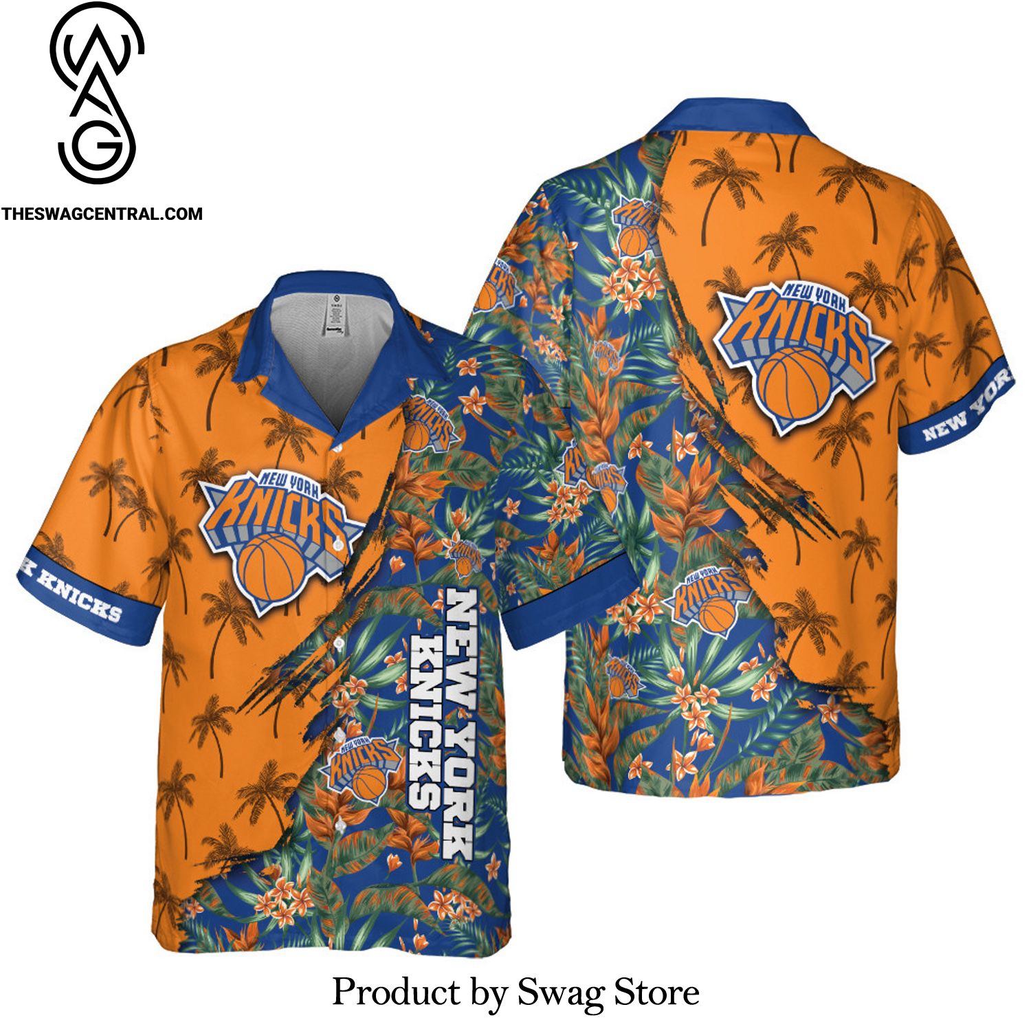 New York Knicks For Fan 3D Hawaiian Shirt
