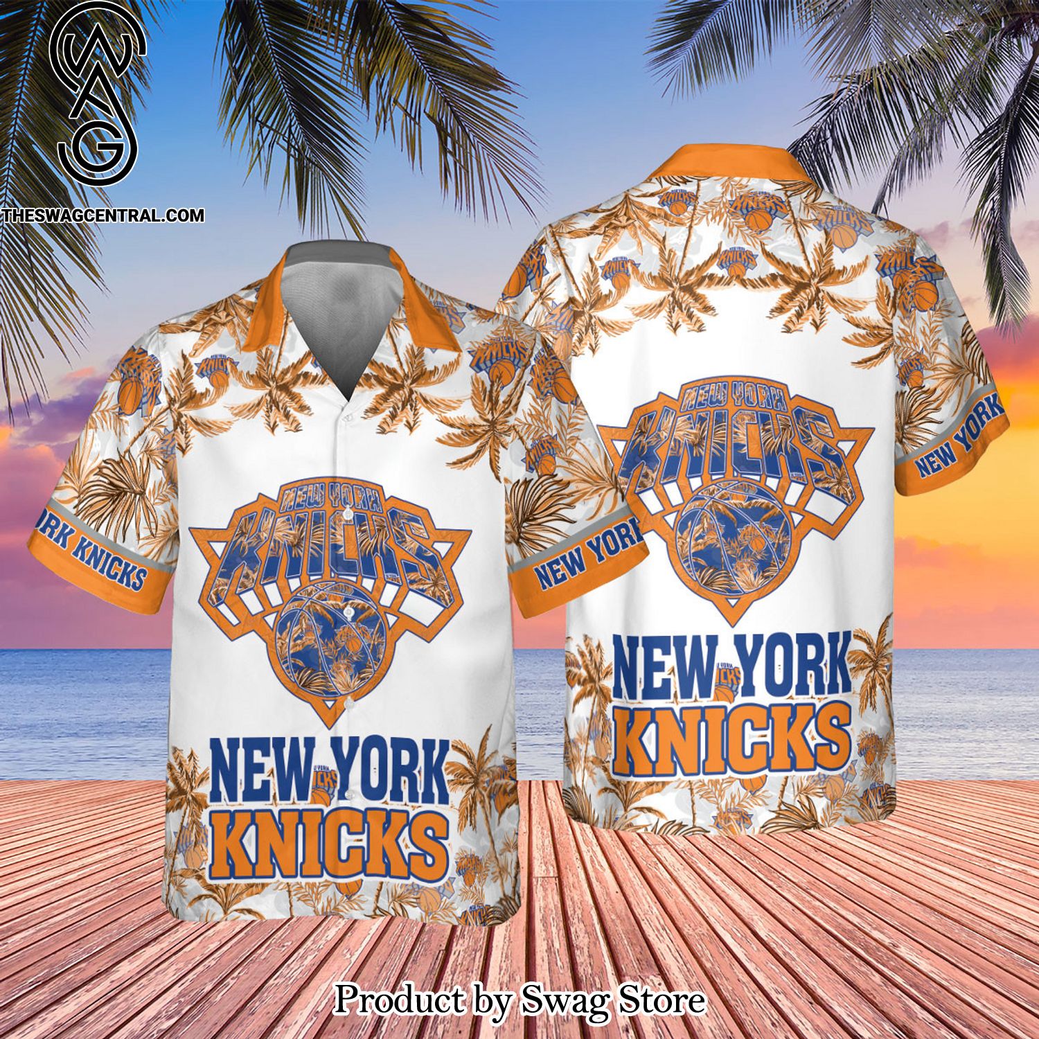 New York Knicks For Fans 3D Hawaiian Shirt