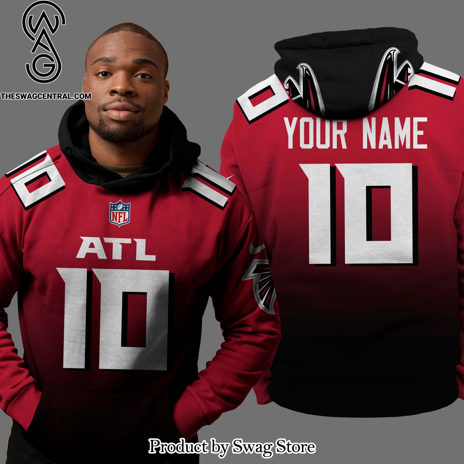 Atlanta Falcons Alternate NFL Teams Full Printing 3D Shirt