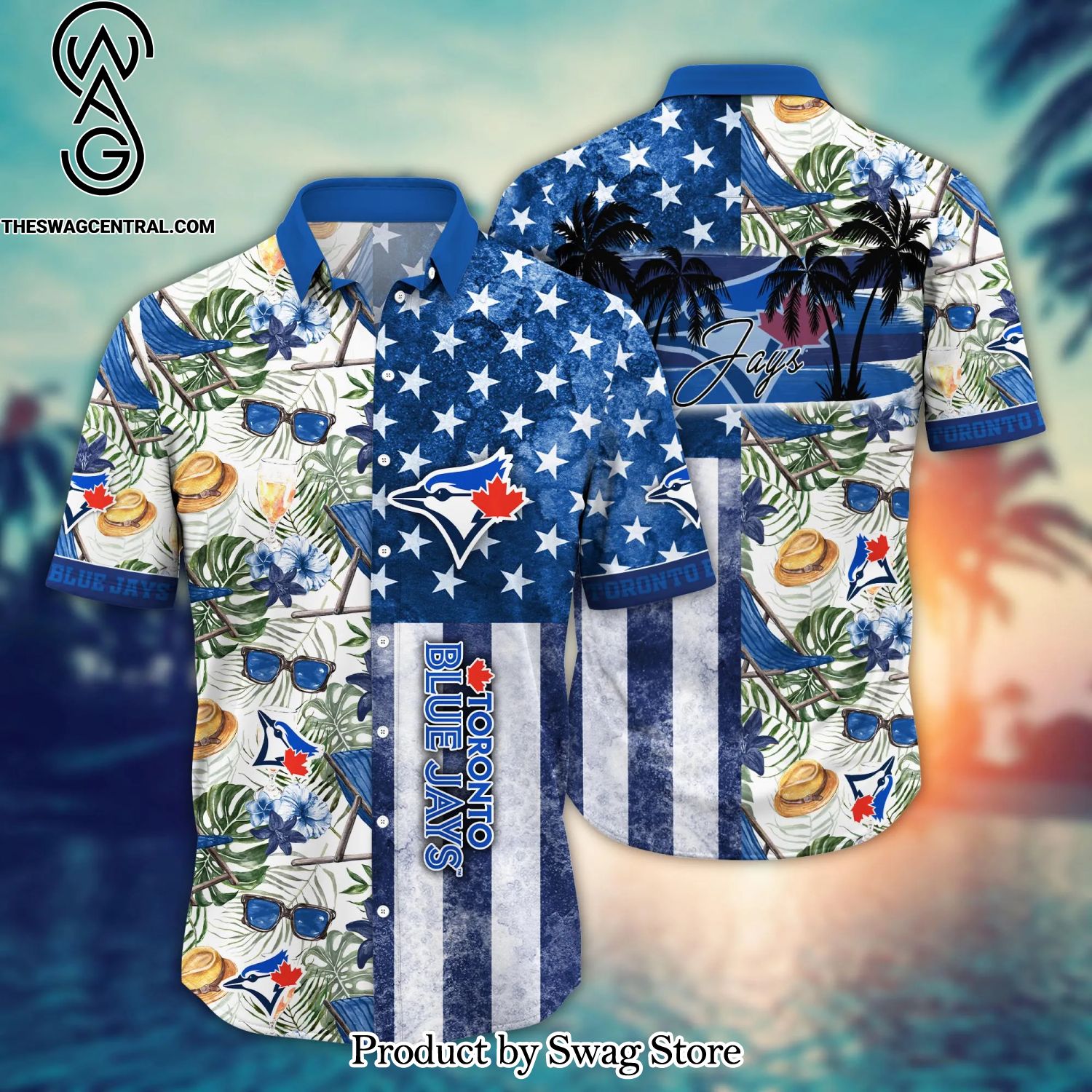 Toronto Blue Jays MLB Flower For Fan Full Printing Hawaii Shirt And Tshirt