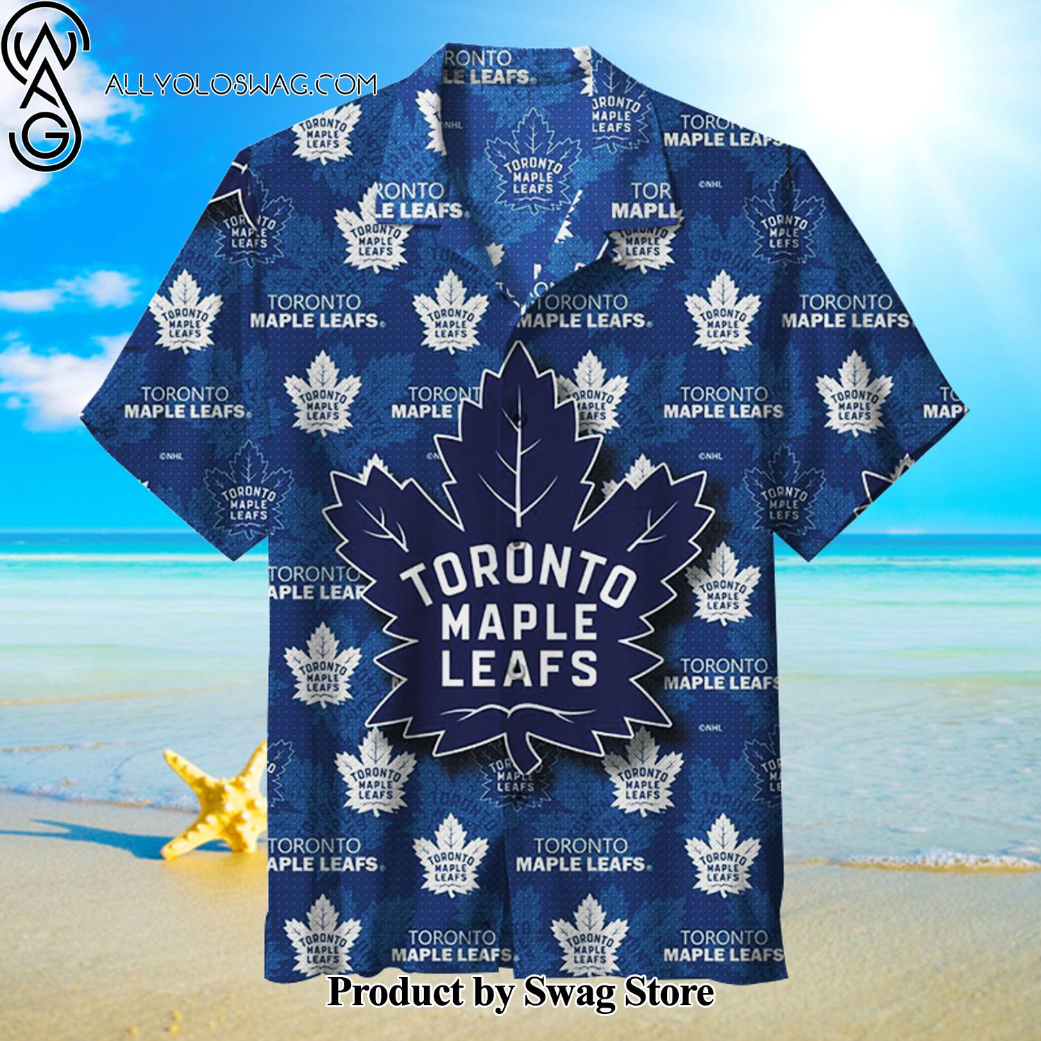 Toronto Maple Leafs Family Vacation Hawaiian Shirt
